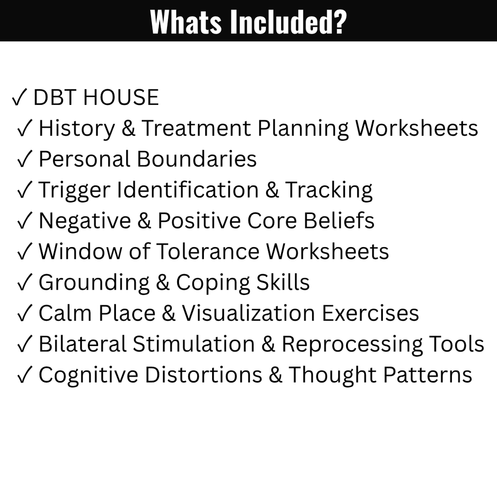 Therapy Worksheets Bundle, Psychology Resources For Mental Health Professionals
