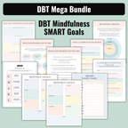 Therapy Worksheets Bundle, Psychology Resources For Mental Health Professionals