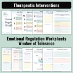 DBT Mega Bundle, Skills Workbook And Flash Cards For Therapists