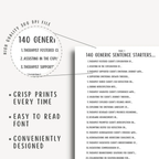 Therapy Progress Note Templates Bundle, 1500+ Notes & Counseling Sentence Starters