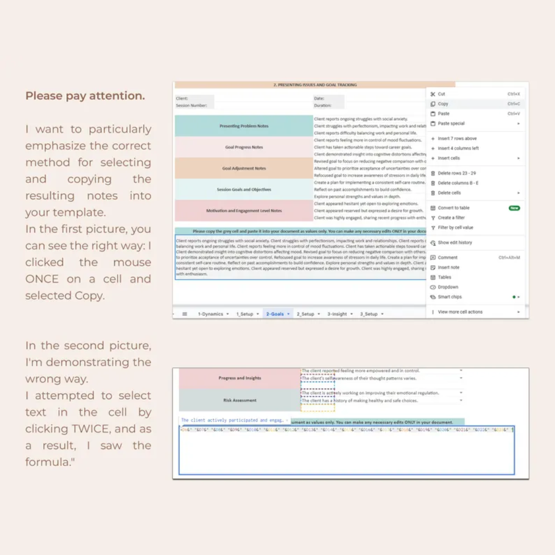 Counseling Progress Notes Bundle, Therapy Documentation Guides & Case Management Tools
