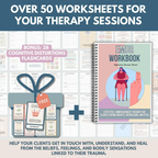 EMDR Workbook Bundle, Guided Phases 1–8 Activities, Healing Worksheets & Coping Skills Tools