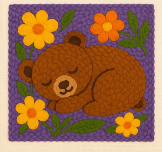 Product 2 tester - test bear with flowers