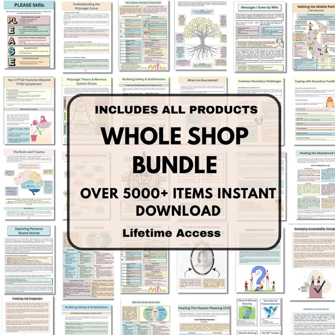 Whole Shop Bundle, Every Resource, Lifetime Access, All Current & Future Tools, Instant Access